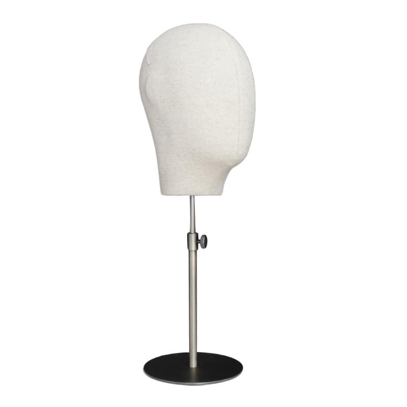

21' Female Wig Stand Mannequin Head Model Wigs/Glasses/Headset Display Hats Rack