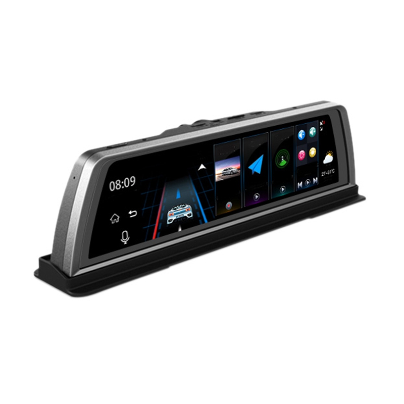 

Car Dvr 4 Lens Cameras 4G ADAS Car Dvr Android GPS Dash Cam Wifi 10 Inch HD Press Screen 360 Degrees Night Vision Recorder