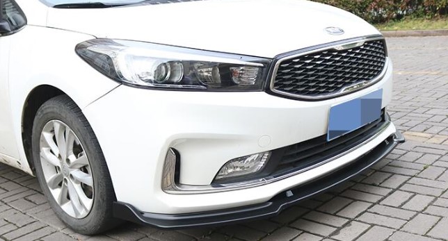 

For Kia Forte Body kit spoiler 2017-2018 For Kia Forte K3 ABS Rear lip rear spoiler front Bumper Diffuser Bumpers Protector