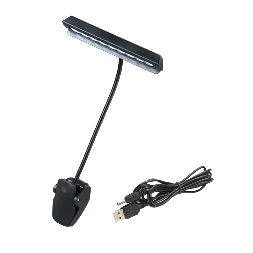

Music Book Stand Lamp Clip-On Music Piano Book Stand for Stage Practice