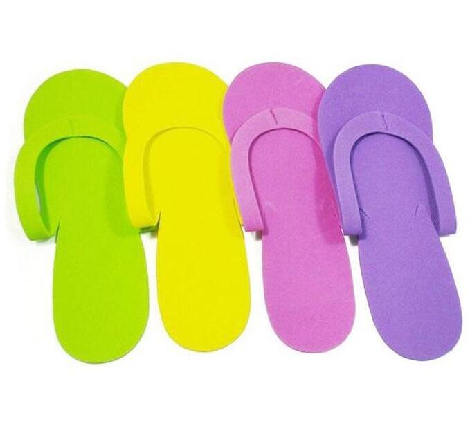 

EVA Slipper Foam Salon Spa hotel Slipper Disposable Pedicure thong Slippers Disposable slippers Beauty Slipper  Shipping