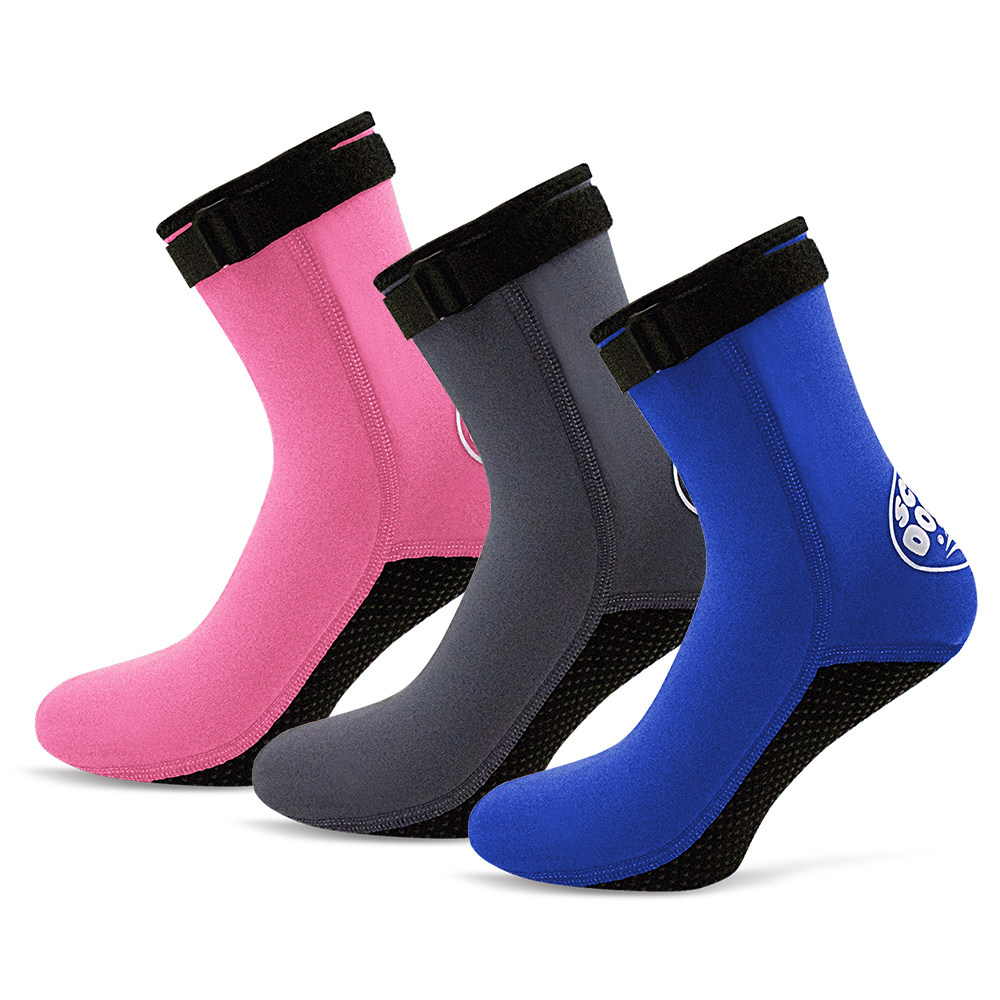LayaTone Wetsuit Socks Men Women 2.5mm Neoprene Socks Shoes Boots ...