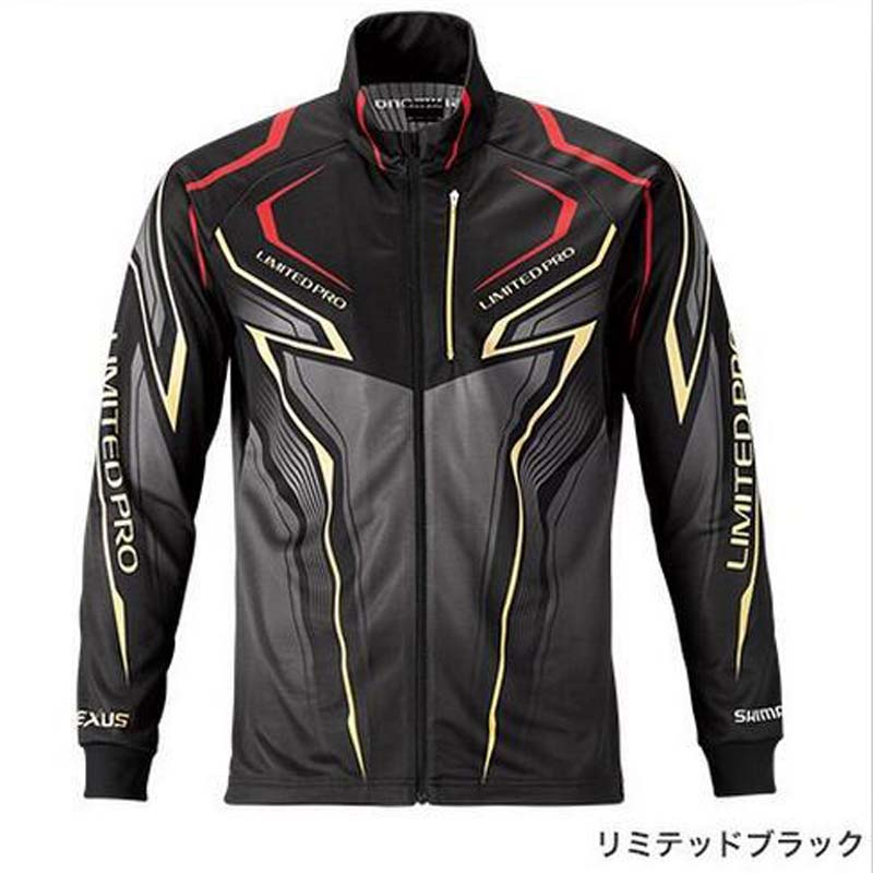 2018 New Outdoor Spring And Summer Male Moisture Wicking Quick-drying Long-sleeved Stand Collar Fishing Sun Protection Clothing