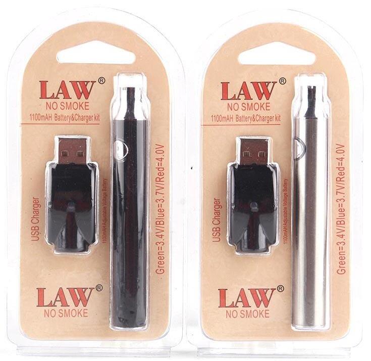 

Law Preheating VV Battery Charger Kit 350/650/1100mAh E Cigarette Vape
