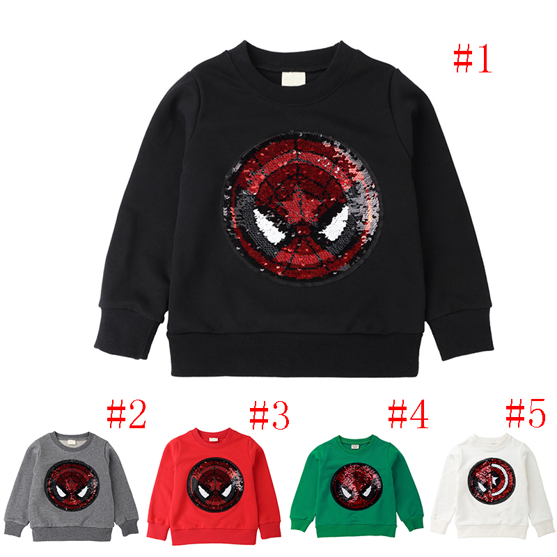 magliette con paillettes reversibili maschio