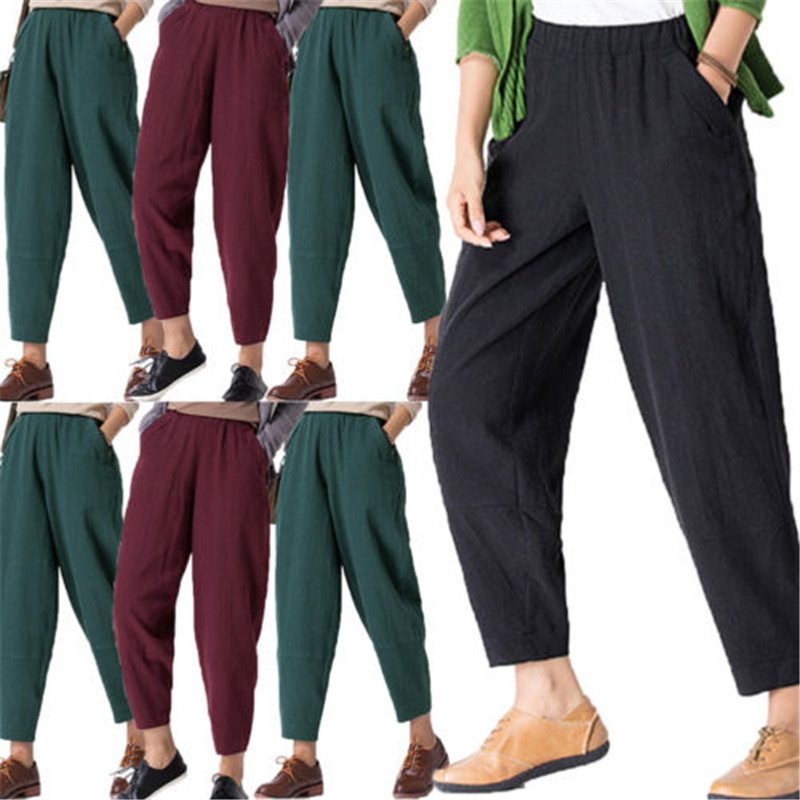 white chiffon pants plus size