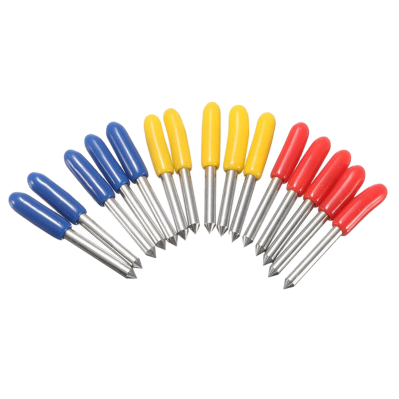 

15Pcs 30 Degree +45 Degree +60 Roland Blades Cutting Plotter Vinyl Cutter Offset