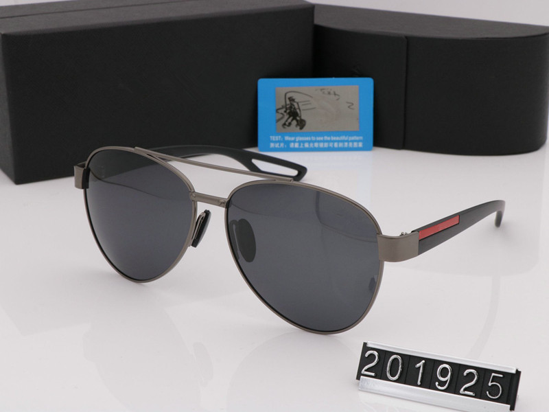 

HOT New PD Luxury men Brand 201925 Designer Polarized Sunglasses mens Oversized Square Luxury Sunglasses Gradient Pilot 100% UV with box