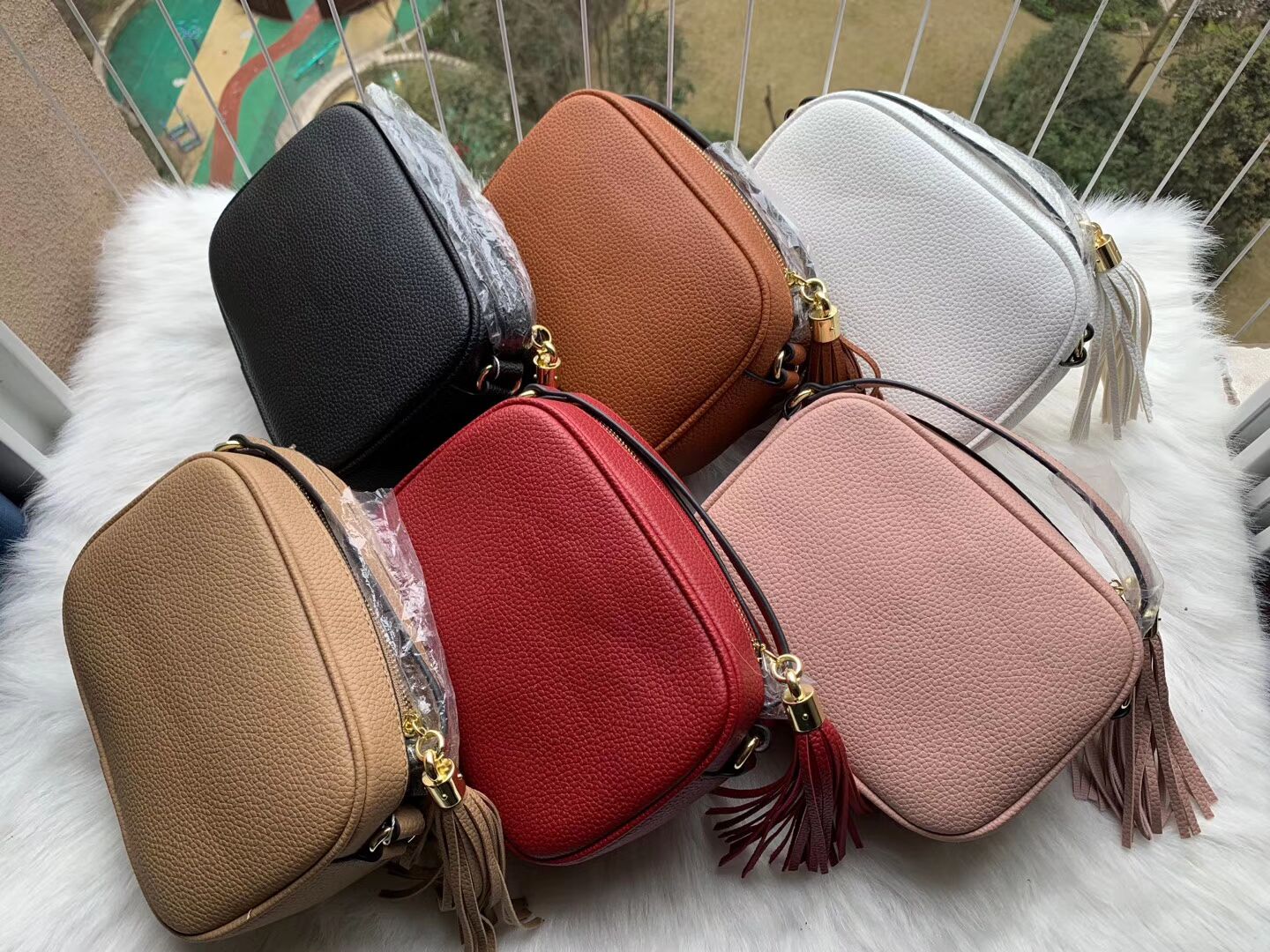 

2020 Top Quality Designer Handbags Wallet Women Handbags Bags Crossbody Soho Bag Disco Shoulder Bag Fringed Messenger Bags Purse 22cm #1258, Red