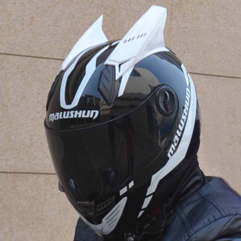 

Racing helmet MALUSHUN Brand full face helmet Motorcycle off road black professional rally casque moto casco