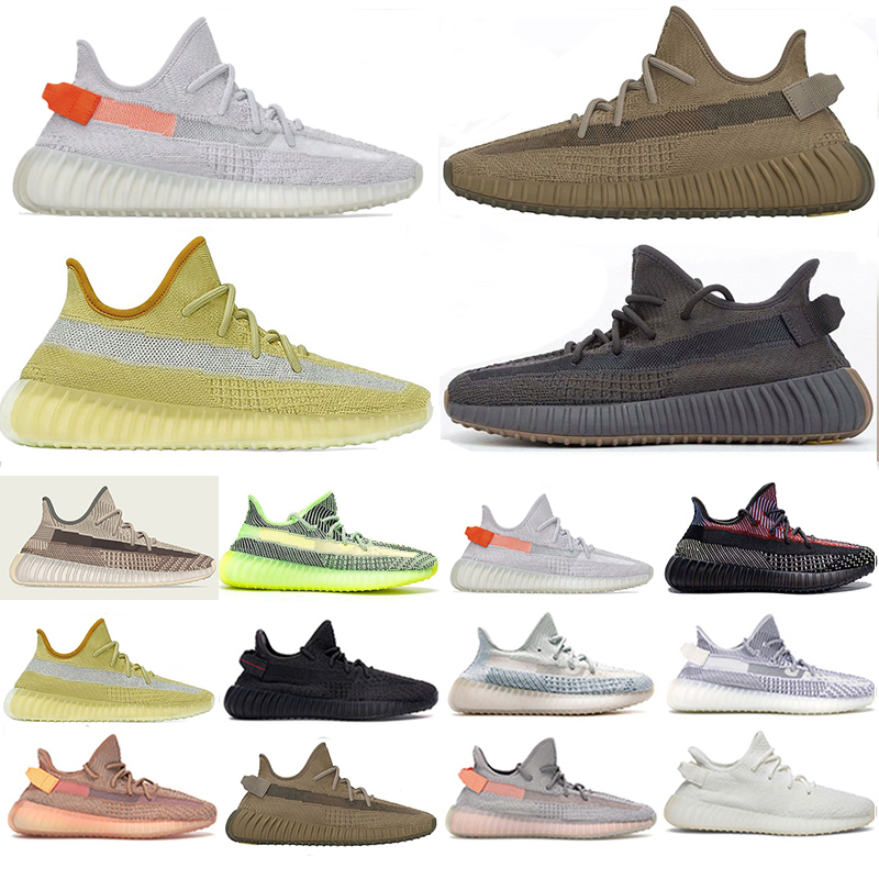 

Top quality 2020 Kaye West Cinder Linen Tail Light Shoes Earth Static Zebra 3 Reflective Oreo Men Women running Shoes US 5-13, 37