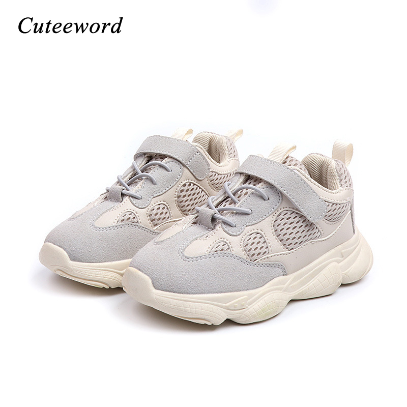 

Children Shoes Mesh Boys Sneakers 2020 New Spring and Autumn Breathable School Running Shoes Toddler Girls Sneakers Non-slip, Black