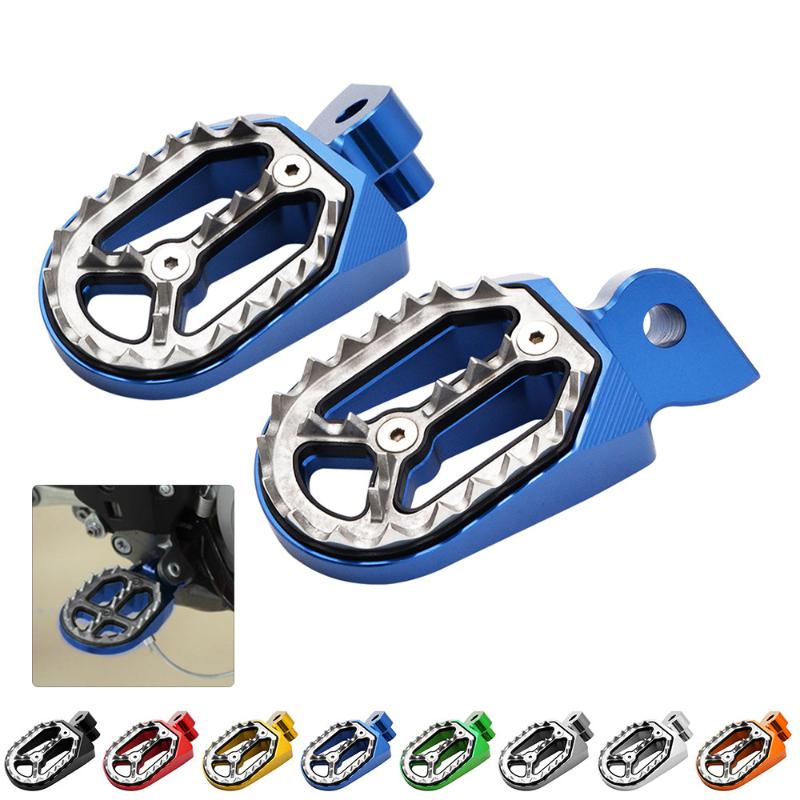 

Motorcycle CNC Foot Peg Pedal Footrest For YZ 85 125 250 YZ85 YZ125 YZ250 WR250F 1999-2015 YZ450F 2004-216