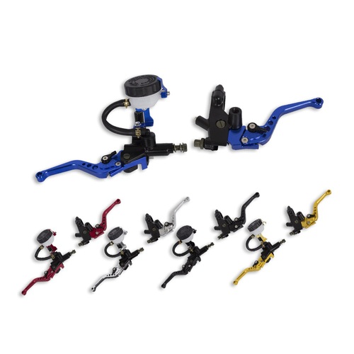 

Motorcycle Universal Modified Hand Brake CNC Oil Cup Aluminum Alloy Brake Pump Clutch Master Cylinder Levers