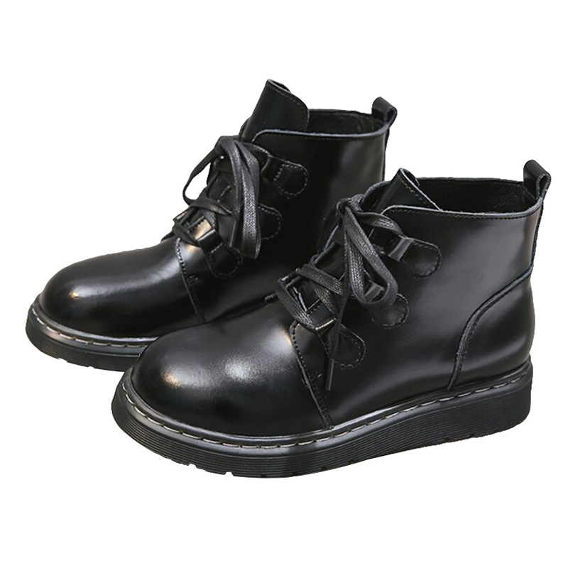 

Whosale 2019 winter Martin boots for women black white brown leather shoes Ankle booties Sneakers size 36-40