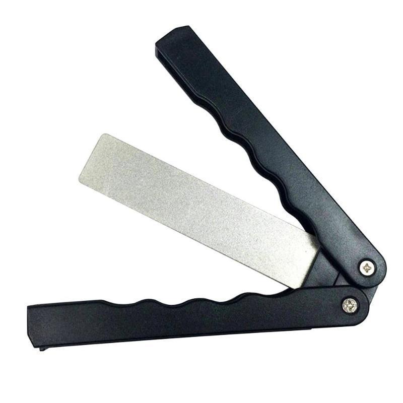 Double Sided Knife Sharpener Professional Diamond Fold Portable Pocket