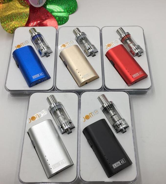 

JomoTech Lite 40 Starter kits Jomo 40w box mod mini bulit-in 2200mAh battery vaporizer kits 3ml Lite tank e cigs cigarettes vapor