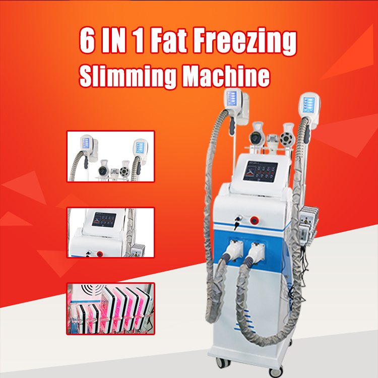 Multi-Functional Beauty Equipment Professional Criolipolisis Fat Freeze Body Slimming Machine Cavitation Rf Lipo Laser Home Salon Use
