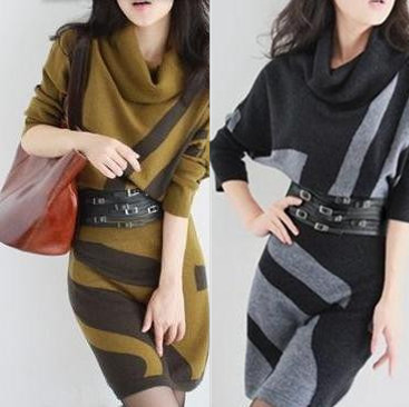 wool one piece dress