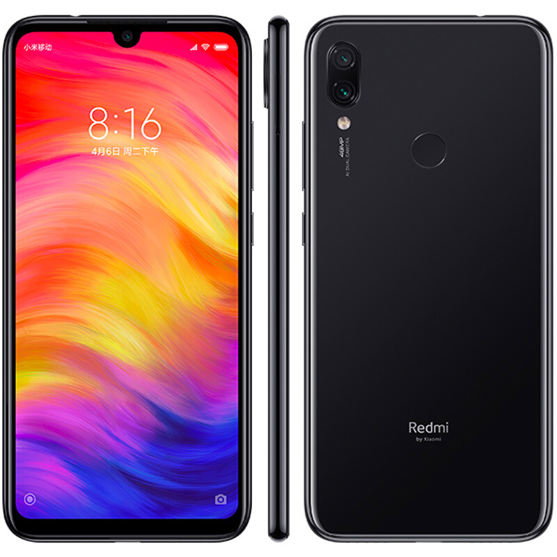 

Original Xiaomi Redmi Note 7 4G LTE Cell Phone 4GB RAM 64GB ROM Snapdragon 660 AIE Octa Core Android 6.3" Full Screen 48MP AI Face ID Fingerprint 4000mAh Smart Mobile Phone