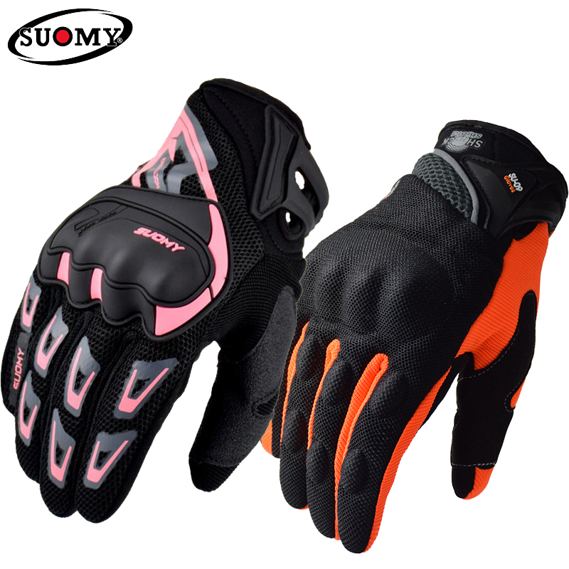 Motorradhandschuhe Frauen Handschuh Frau Sommer Elektrische Fahrrad Guantes Moto Luvas Da/ / / Knuckle Handschuh Fahrrad Radfahren Mitten
