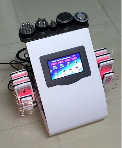 

6 in 1 professional vacuum butt lifting machine rf facial skin tightening cavitation slimming ultrasonic cavitation machine