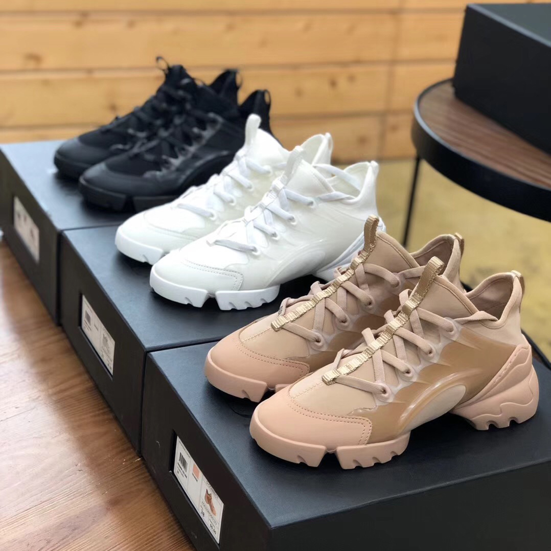 

Women Men Connect Sneakers Shoes Grosgrain Ribbon Retro Sneakers Ladies Flowers Multicolor Neoprene Leather Party Wedding Shoes Chaussures, Dd-01