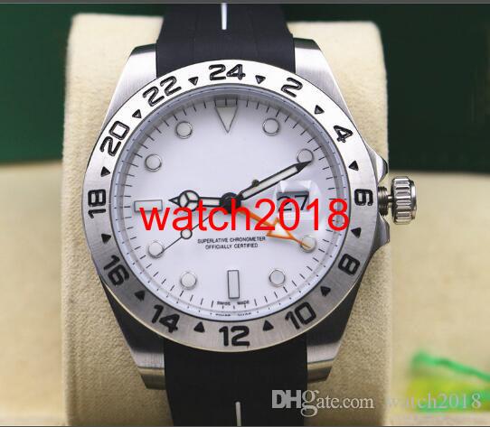 

2020 New Luxury Wristwatch II 216570 40mm White Dial Rubber Bracelet Automatic Men's Watch Hot Selling, Make waterproof