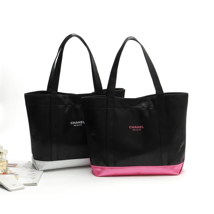 Manijas de cuerda de impresión de Lona Bolsa De Playa Shopper Bolso Vacaciones Viaje Grande Estilo