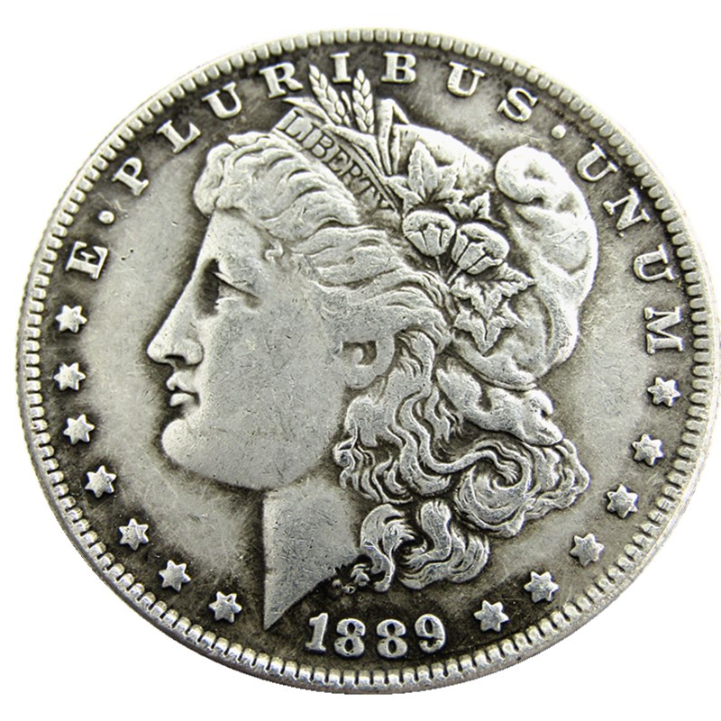 

US 1889-P-CC-O-S Morgan Dollar Copy Coin Brass Craft Ornaments replica coins home decoration accessories