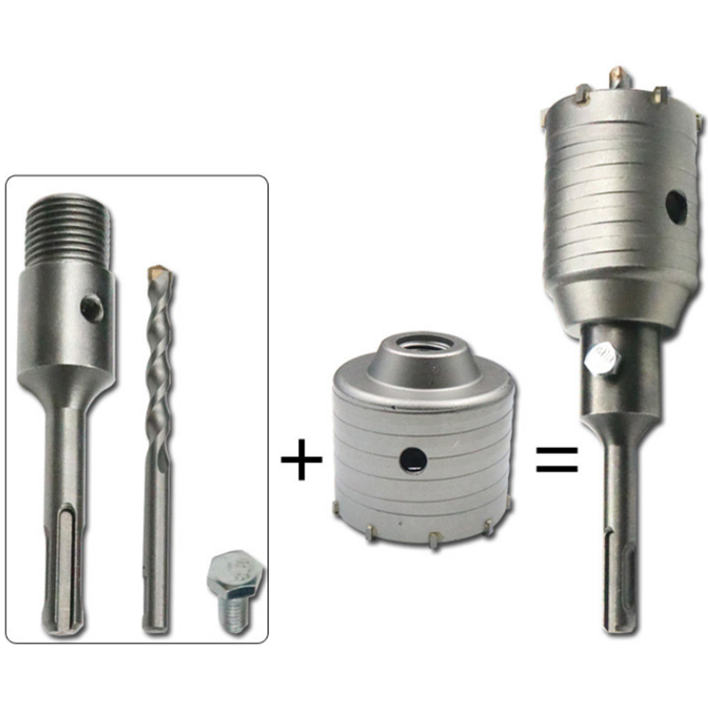 

Square Handle 35MM Set Wall Hole Drill Hole Machine Concrete Drilling Cement Wall Penetrator High Quality Durable Tools