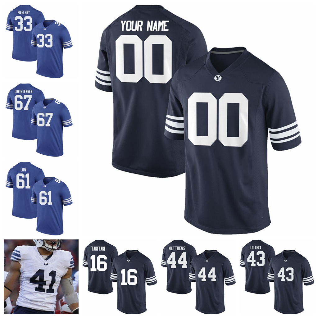 

BYU Cougars Jerseys Mens Zach Wilson Jersey Lopini Katoa Tanner Mangum Matt Hadley Squally Canada College Football Jerseys Custom Stitched, Black