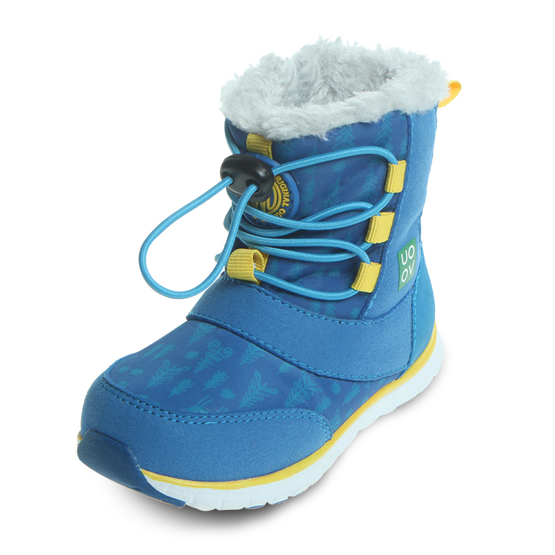 

Snow Boots Kids Winter Boots Boys Waterproof Shoes Fashion Warm Baby Boots For Boys Toddler Footwear, Blue