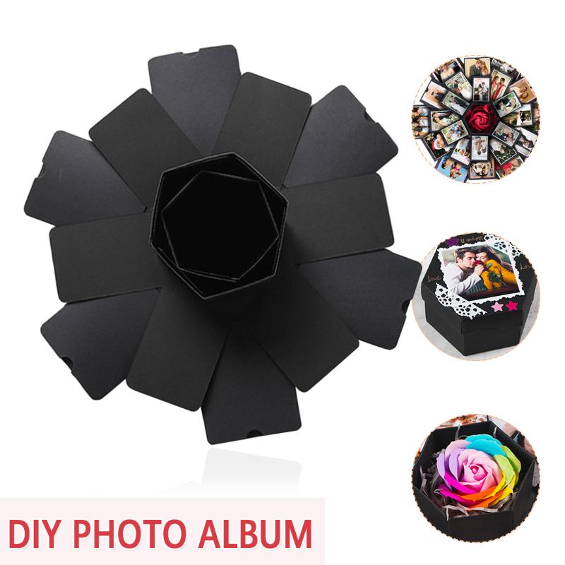 

DIY Handmade Surprise Gift Love Sticker Box for Marriage Surprise Proposals Making Birthday Parties Photo Anniversary