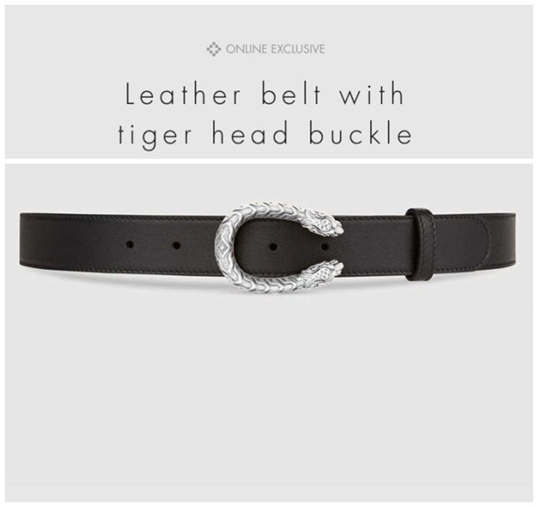 

Designer Belts Luxury Belts Mens Womens Famous Belt Brand Casual Tiger Head Smooth Buckle Leather Belt 2 Colors Width 38mm High Quality, With logo