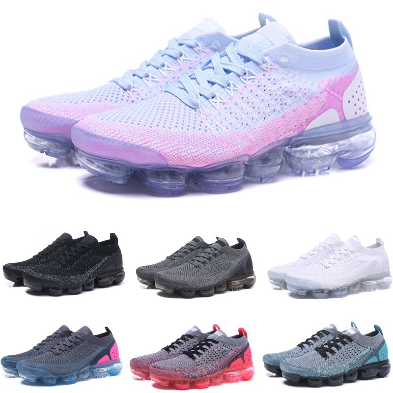 

2021 Fly Cushion mens Women Running Shoes Triple Black 2.0 White Pure Platinum Designer Sock Sports Shoe knit Gunsmoke Blue Trainers, #5 oreo 2.0 36-45