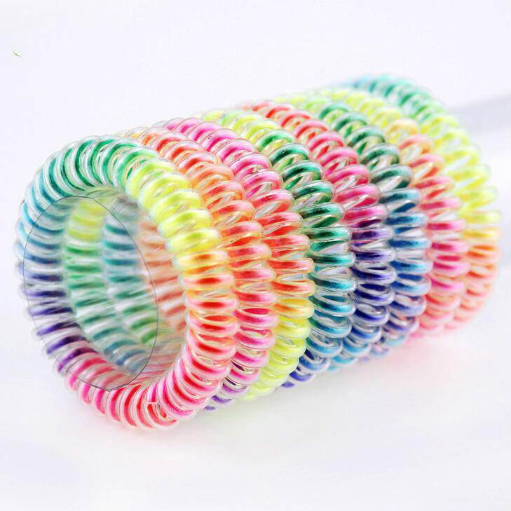 

Elastic Hair Bands Scrunchy Hair Ties Ropes Coils for Women or Girls Hair Accessories free shipping