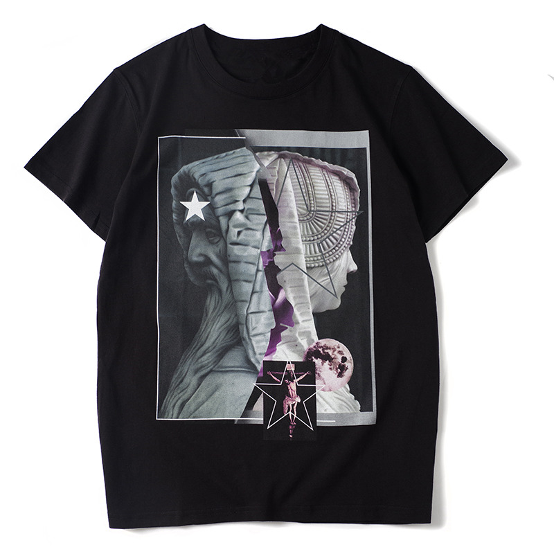 

2020 New Mens Stylist T Shirt Men Women Casual Black White Summer T Shirt Fashion Streetwear Short Sleeve Size S-XXL