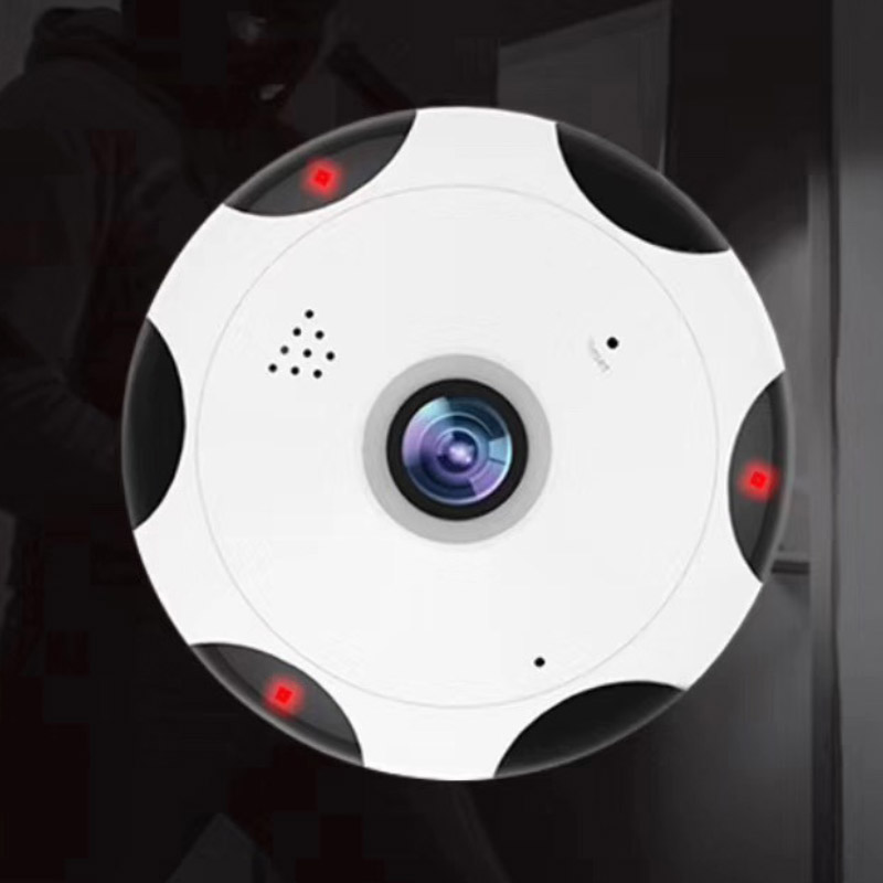 360 degree Panoramic IP Camera Fisheye 3D VR 1080P Wireless Wifi 2.4GHZ Security Camera Super Wide Angle Support IR Night epecket-image-479886144