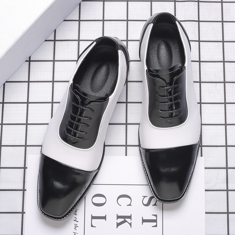 2020 New Style Four Seasons Business Casual Single Shoes Formal Shoes Mens British Cross-Border Japanese Gentleman Shoes Fashion