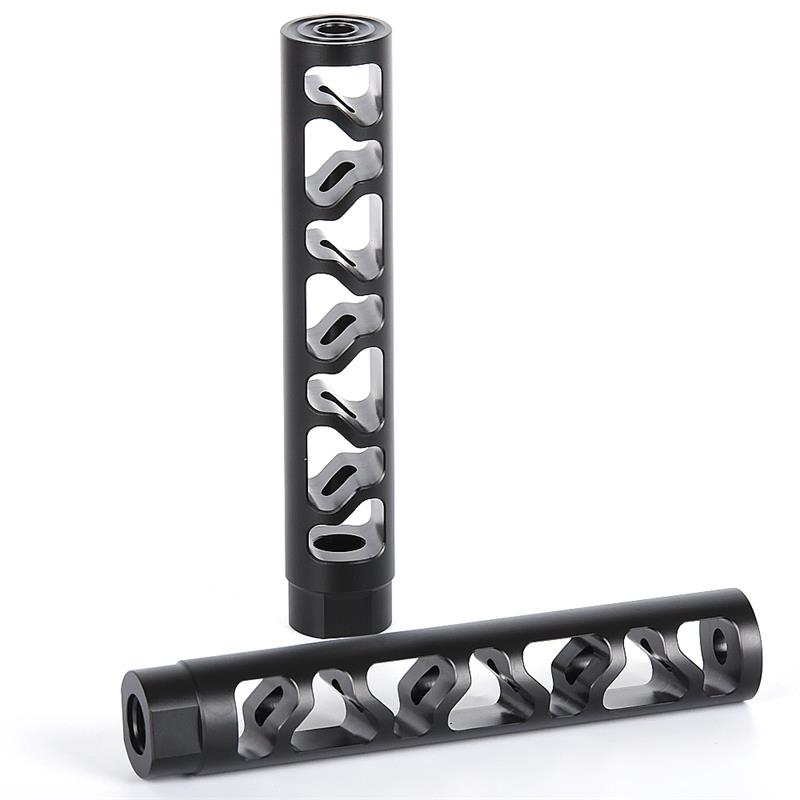 

Tactical Accessories 5.5inch Length 1/2-28 threads Fit for .223 5.56 OD" 0.98, Black