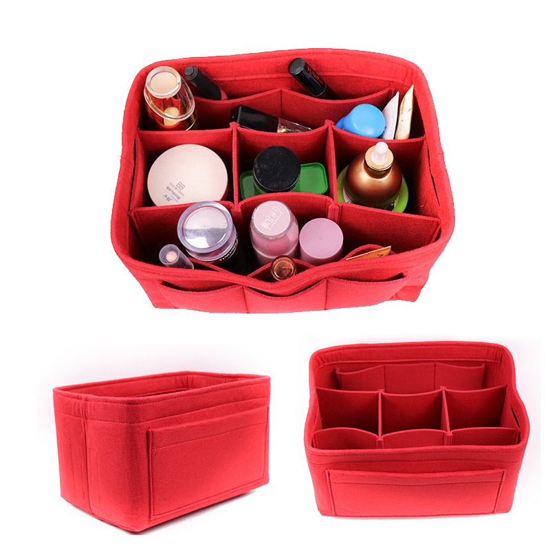 

Multi-Color Multifunctional Felt Cosmetic Bag Customized Environmental Protection Waterproof Felt Storage Bag
