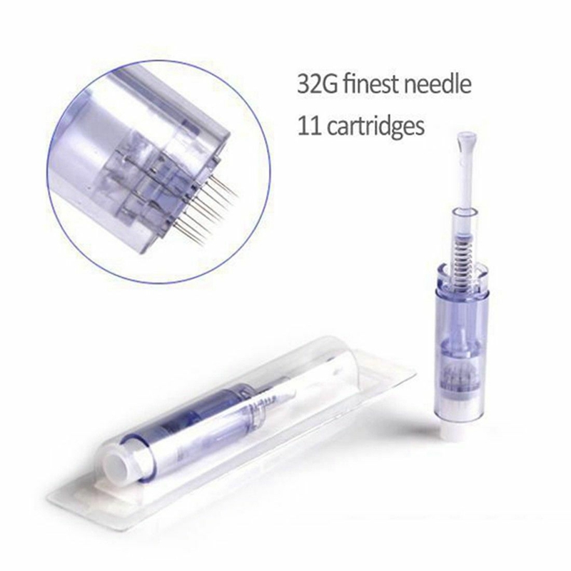 

Dermapen Microneedle tips 11 needle Noven-XL cartridges fits Dermapen 2, Goldpen, DR dermic Skin Care Lighten Whitening