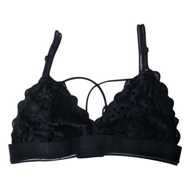 

1PC Sexy Women Hollow Padded Back Shirt Push Up Tank Top Bra Wrap Vest Chest Bra Cropped Tops H