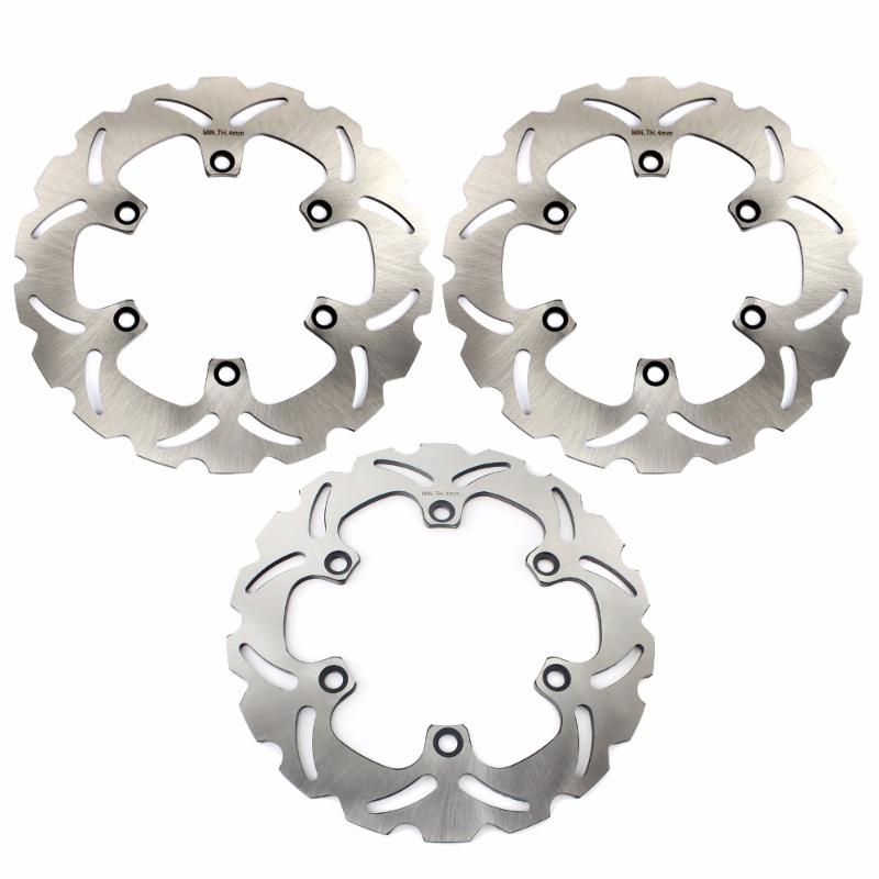 

BIKINGBOY Front Rear Brake Disks Discs Rotors For GPZ 1000 RX A1 A2 A3 A4 86 87 88 89 1986 1987 1988 1989