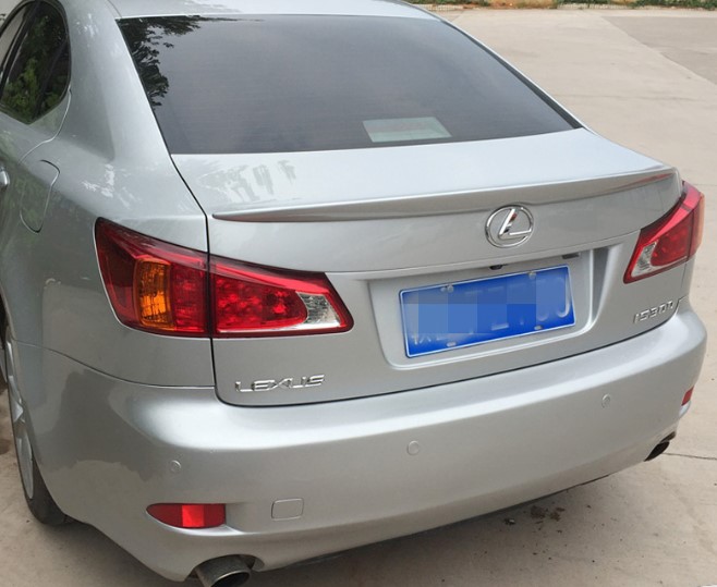 

For Lexus IS250 Spoiler 2006-2012 Lexus IS300 IS350 TYk Spoiler ABS plastic Material Car Rear Wing Color Rear Spoiler