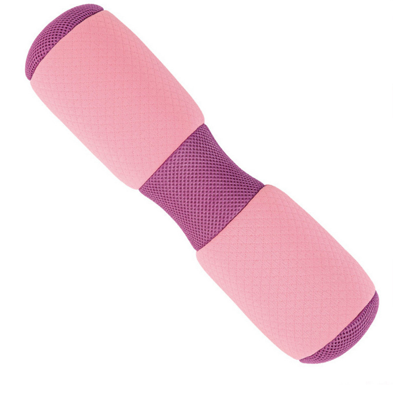

Yoga Column Foam Rollers Yoga Block Waist Pillow Multifunctional Fitness Massage Pilates Office Cervical Vertebrae Exercises, Pink