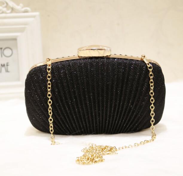 

2019 hot girls Cosmetic bag handbag fashion small bag, Black