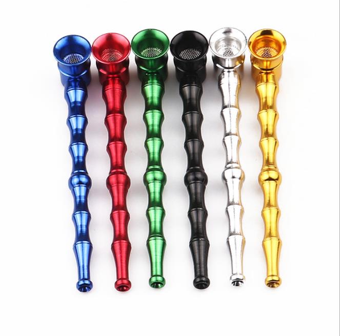 

New 128mm straight-pole circular pot, bamboo metal pipe, bamboo creative color selection