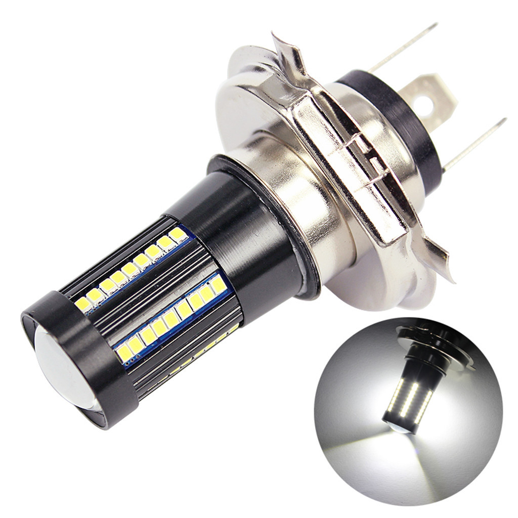 

LED Fog Lights For Car 1Pcs H4 Base 12V 66 SMD Led Bulb Off Road Fog Light Cars Truck 1000Lm 6000K Light Bulbs For Cars